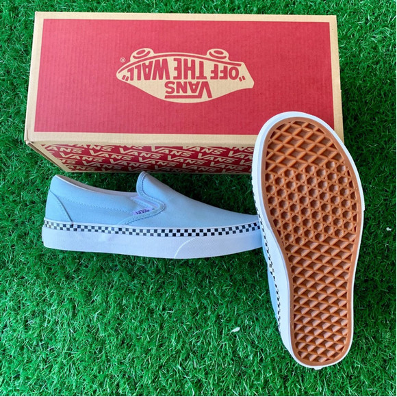 Vans Classic Slip On Check Foxing - Picture 6 of 7